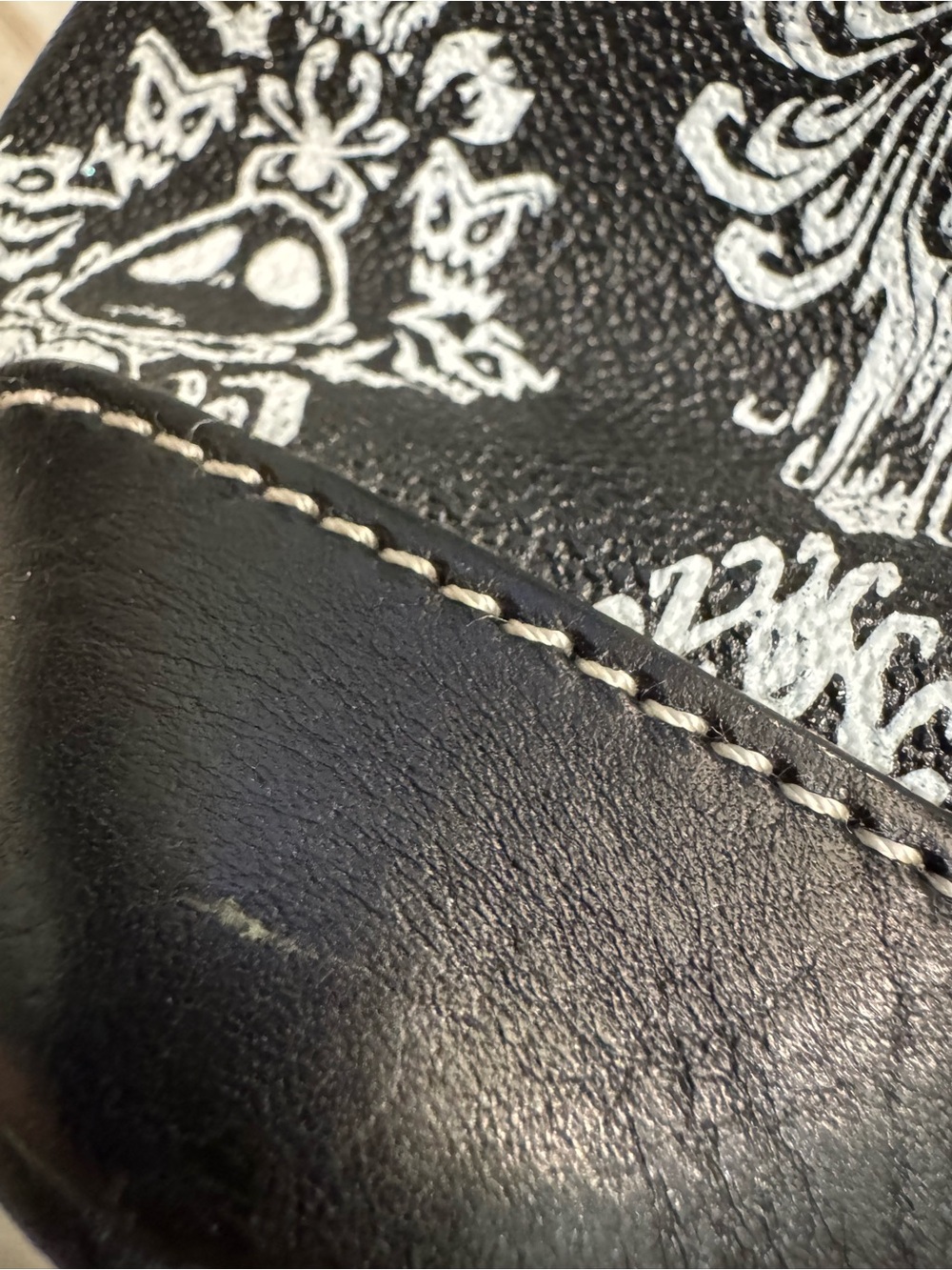 Dooney & Bourke Disney Jack Skellington Nightmare Before Christmas Tote. - Picture 4 of 13